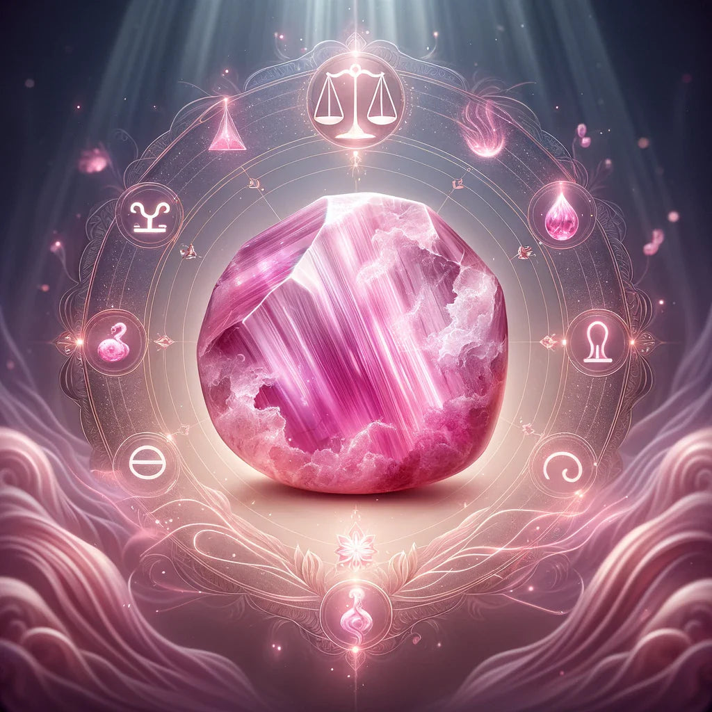 Pink Tourmaline Libra stone