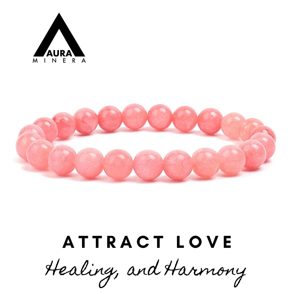 Rose Quartz Crystal Bracelet