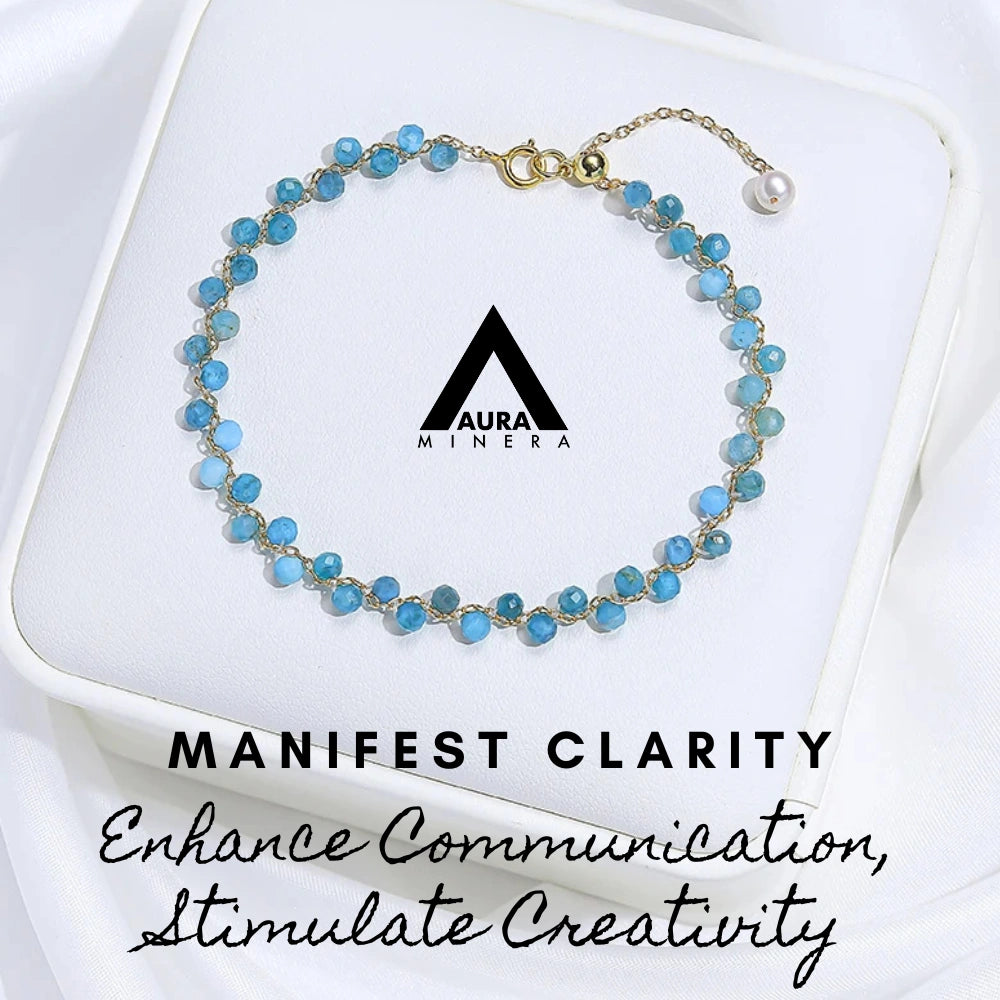 apatite crystal bracelet