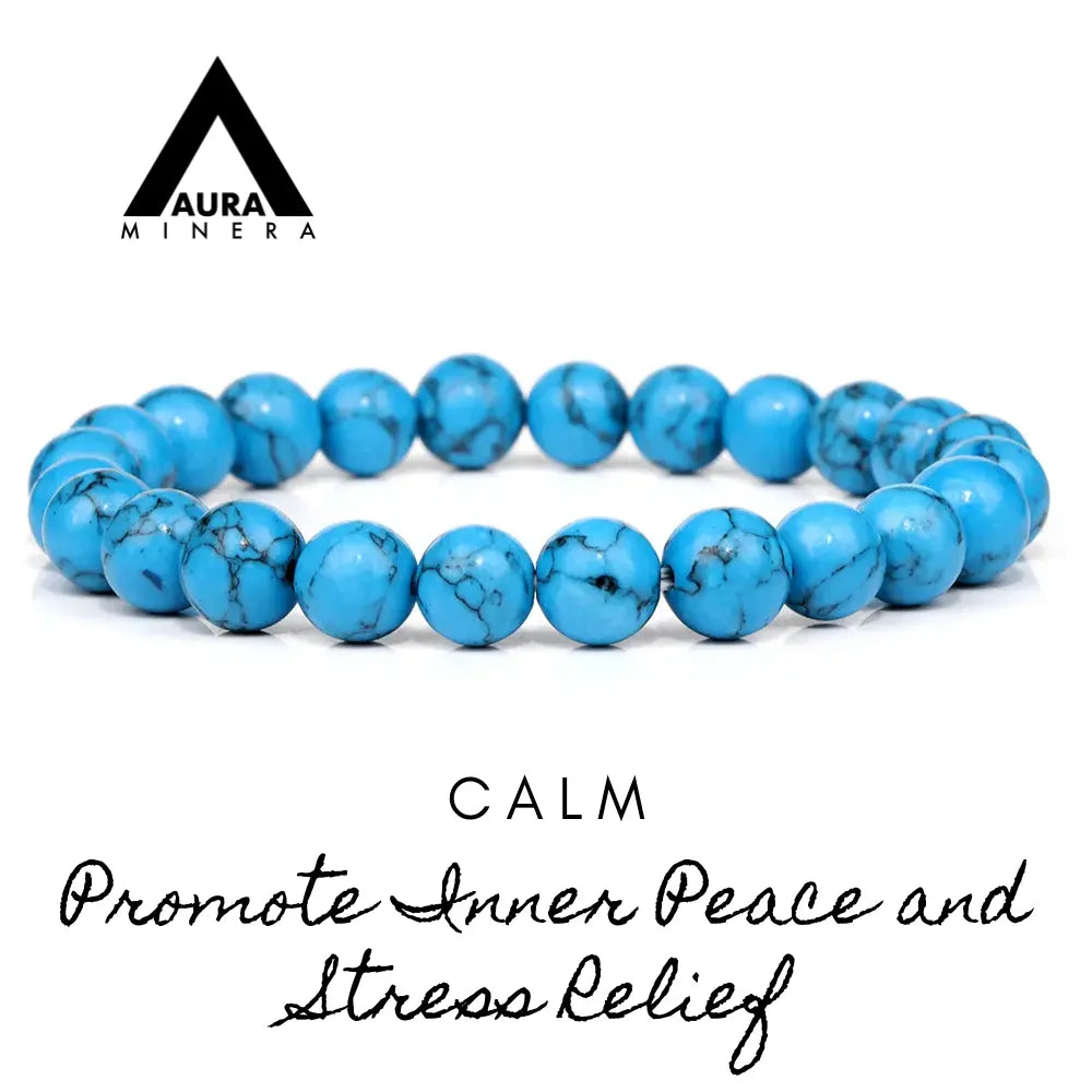 blue howlite bracelet