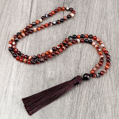 carnelian agate necklace