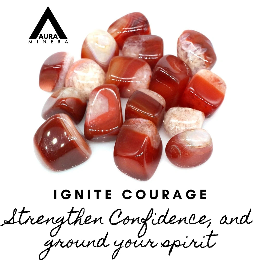 red agate crystal