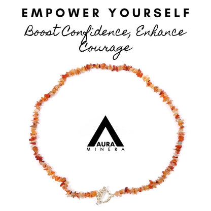 Red Agate Necklace – Boost Strength, Stability & Confidence