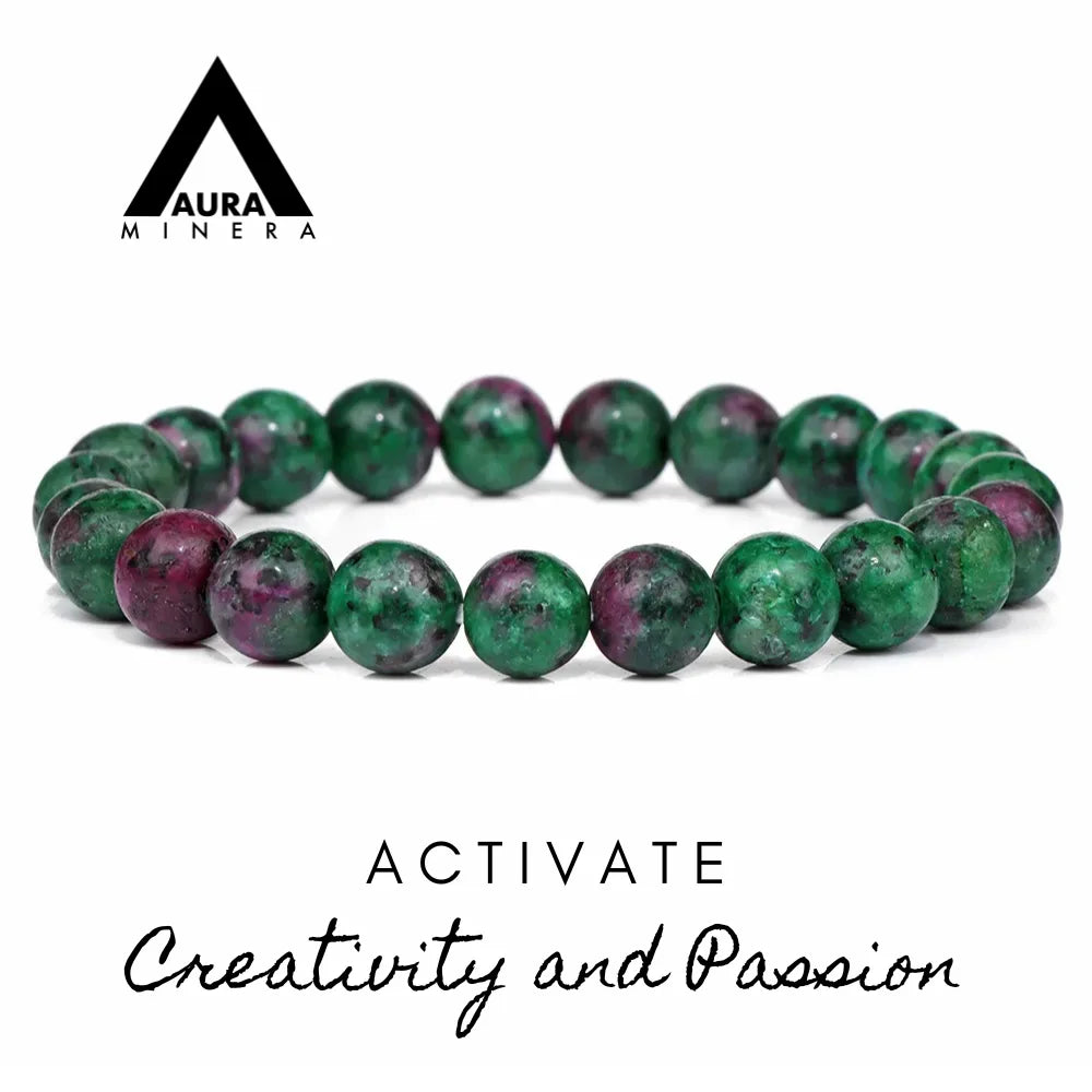 ruby zoisite bracelet