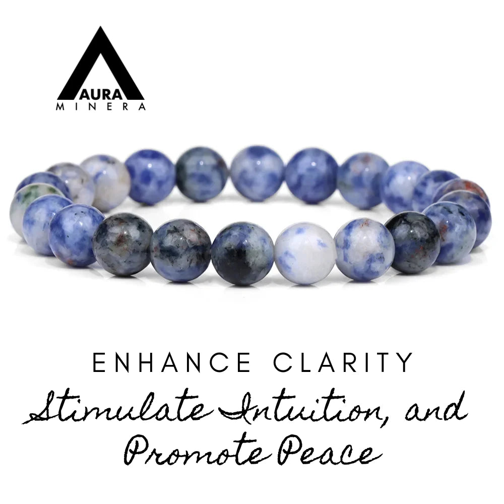 sodalite bead bracelet