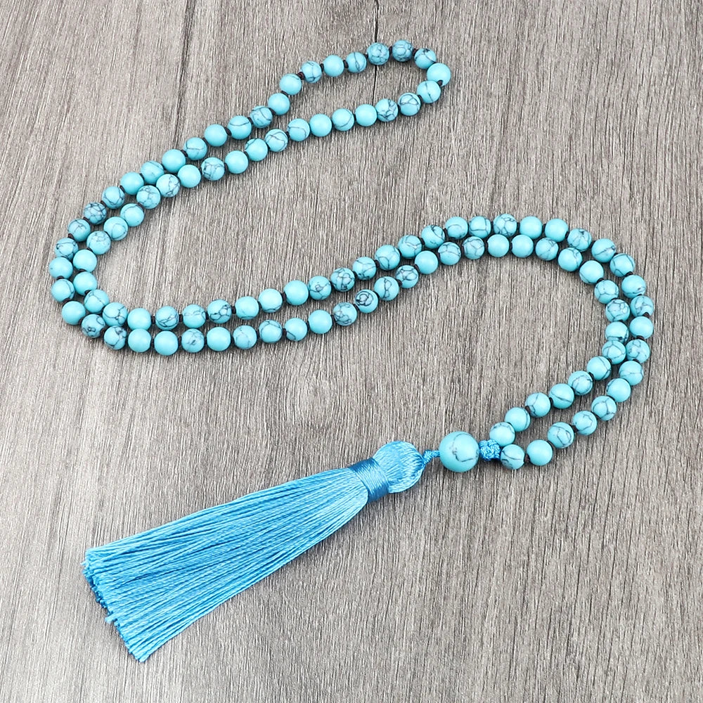 turquoise beaded necklace